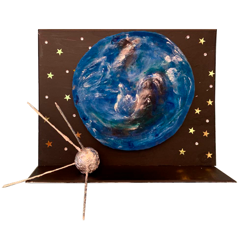 Первый искусственный спутник Земли (шарообразный)