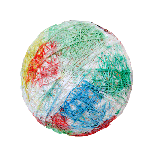 Мяч из воздушного шарика