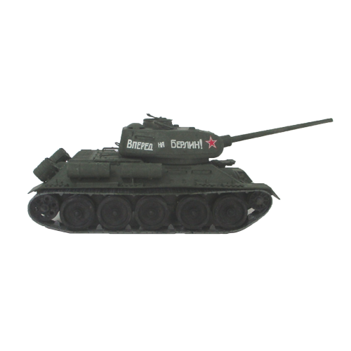 Модель среднего танка Т-34 в масштабе 1:72