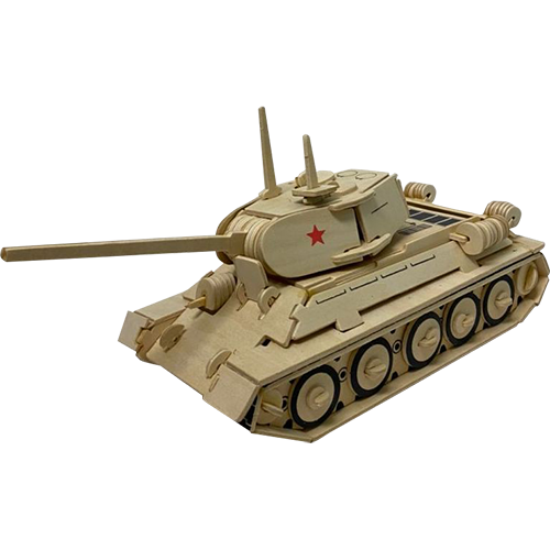 Детская поделка «танк Т–34»