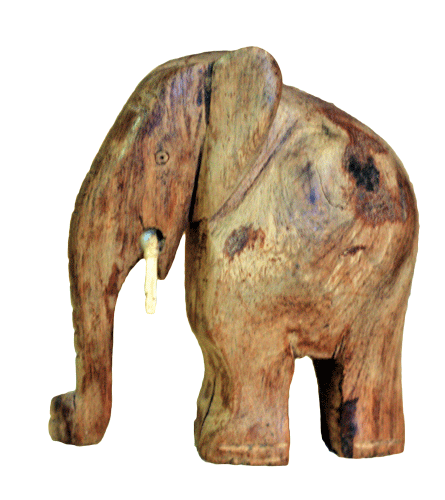 Деревянный слоник