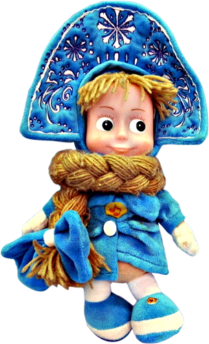 Кукла - персонаж мультфильма 
