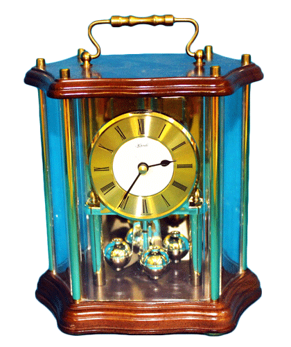 Стильные каминные часы «Hermle»