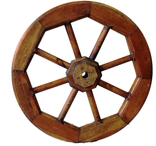 Деревянное колесо