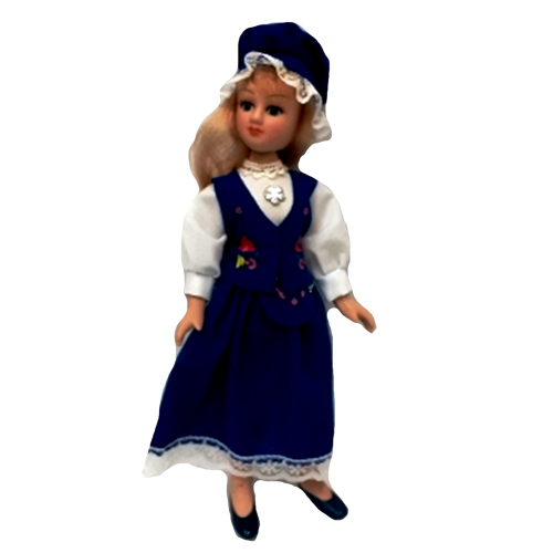 Фарфоровая кукла Норвегия