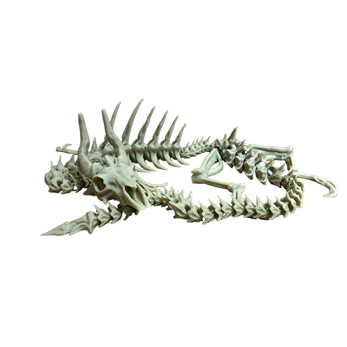 Модель скелета динозавра Трицератопса