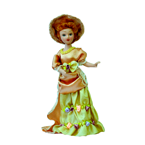 Фарфоровая кукла Маргарита Готье – героиня романа “Дама с камелиями” Александра Дюма-младший.