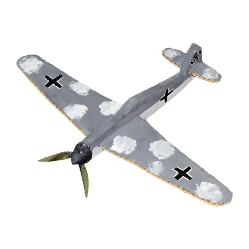 Немецкий самолет  Мессершмитт Bf 109 