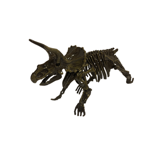 Модель скелета доисторического ящера Пситтакозавра