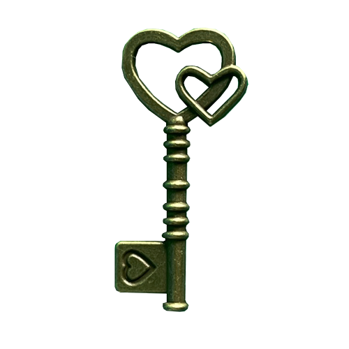 Ключик «Влюблённое сердце»