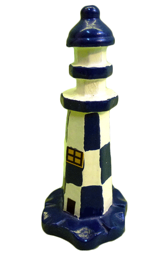 Деревянная фигурка маяка