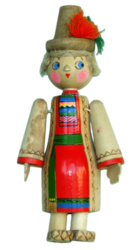 Деревянная кукла