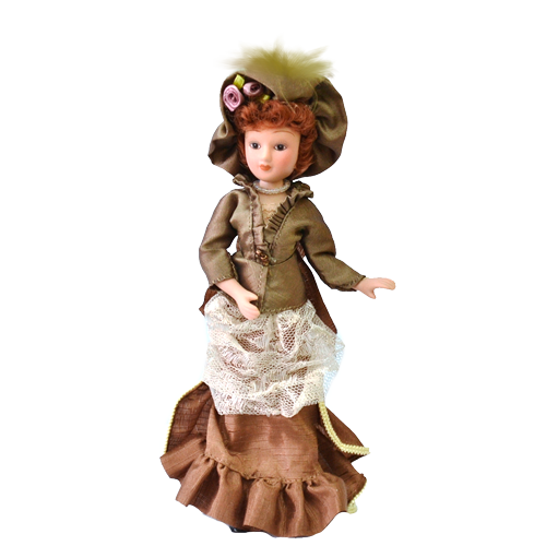 Фарфоровая кукла Джейн Эйр главная героиня одноимённого романа Шарлотты Бронте.